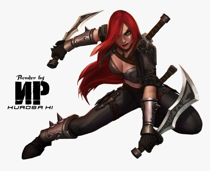 League Of Legends Render Katarina , Png Download - League Of Legends Katarina Png, Transparent Png, Free Download