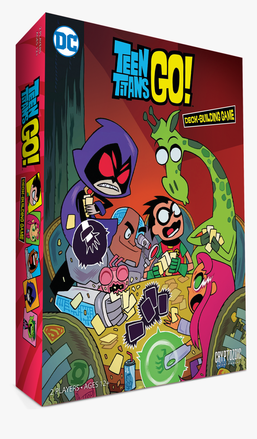 Teen Titans Go Deck-building Game - Teen Titans Go Deck Building, HD Png Download, Free Download