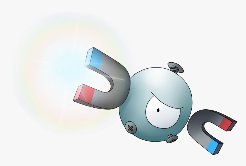 Magnemite Used Mirror Shot By Xiaodarkcloud - Magnemite Transparent, HD Png Download, Free Download