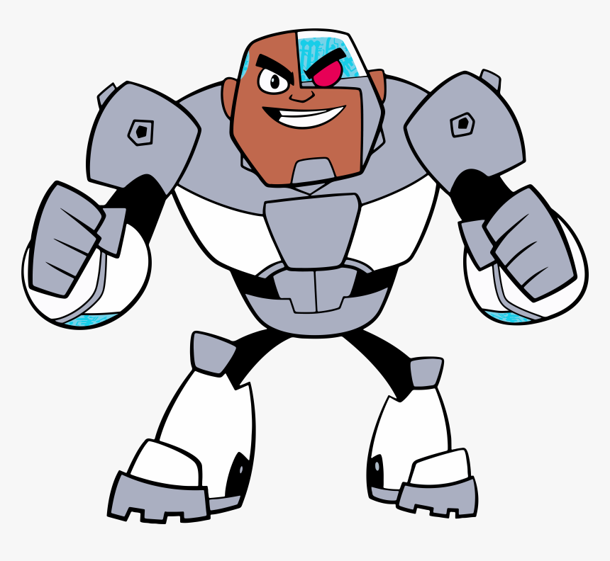 Free Png Download Teen Titans Go Cyborg Clipart Png - Teen Titans Go Png, Transparent Png, Free Download