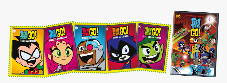 Teen Titans Go Vs Teen Titans Blu Ray Dvd, HD Png Download, Free Download