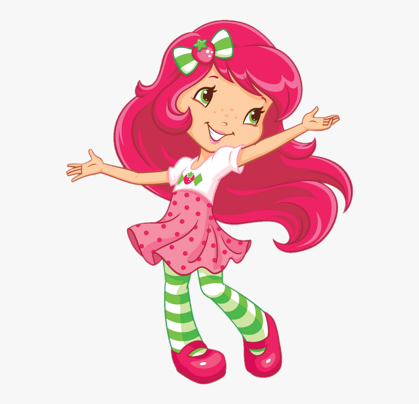 Vector Royalty Free Charlotte Aux Fraises Png Strawberry - Strawberry Shortcake Cartoon Png, Transparent Png, Free Download