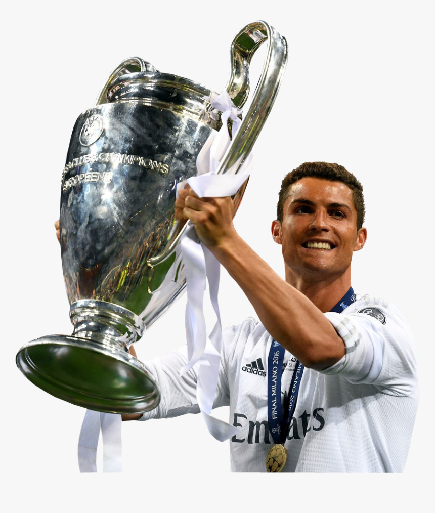 Cristiano Ronaldo render - Ronaldo Real Madrid Champions League, HD Png Download, Free Download