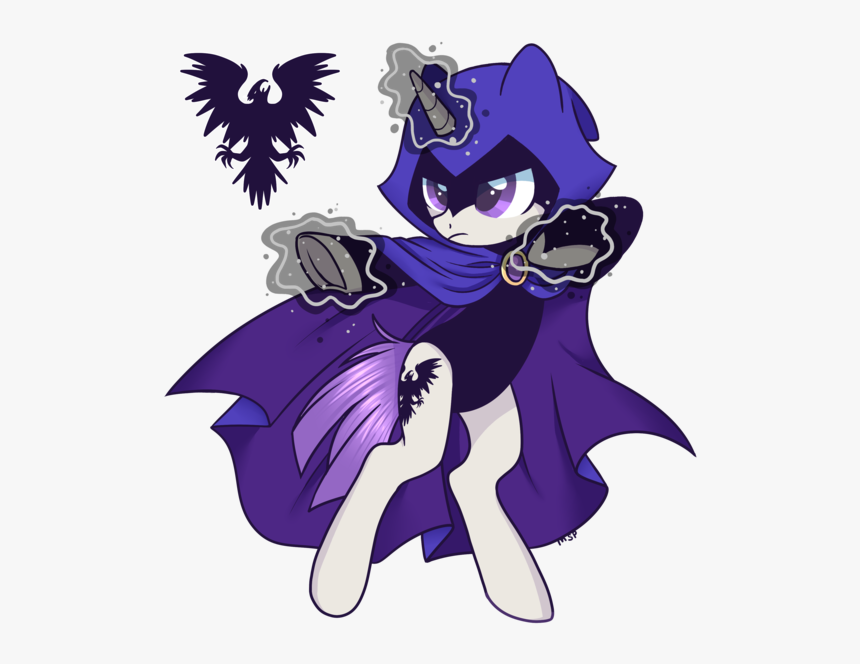 Raven Teen Titans Pony, HD Png Download, Free Download