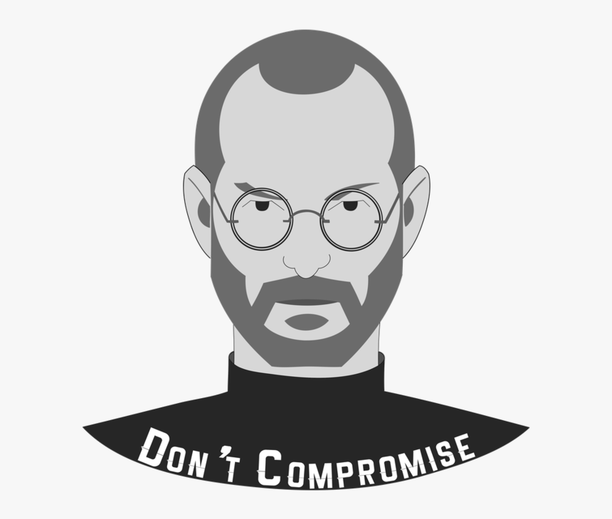 Steve Jobs T-shirt - Illustration, HD Png Download, Free Download