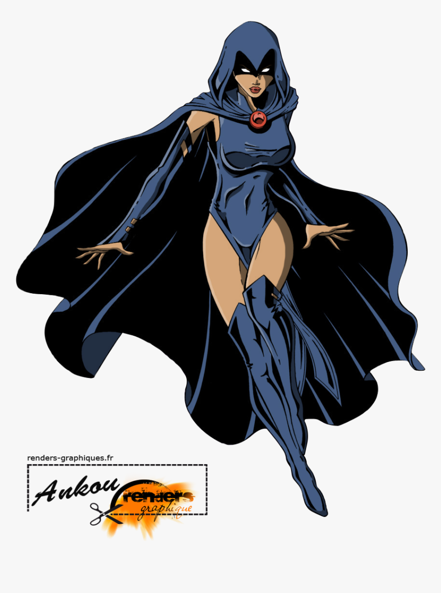 Dc Raven Png - Comics Raven Dc, Transparent Png, Free Download