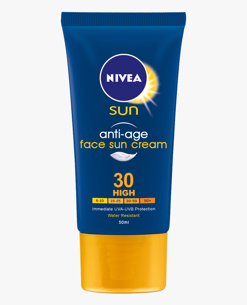 Nivea Face Sun Cream, HD Png Download, Free Download