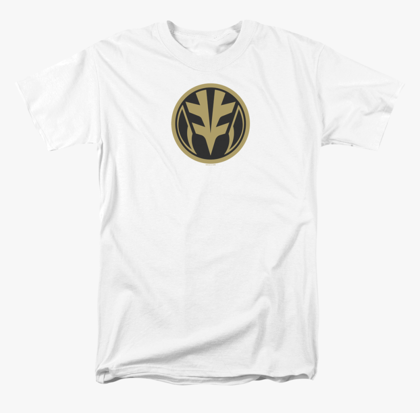 White Ranger Power Coin Mighty Morphin Power Rangers - T-shirt, HD Png Download, Free Download