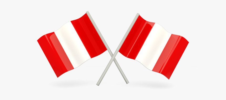 Two Wavy Flags - Equatorial Guinea Flag Transparent, HD Png Download, Free Download