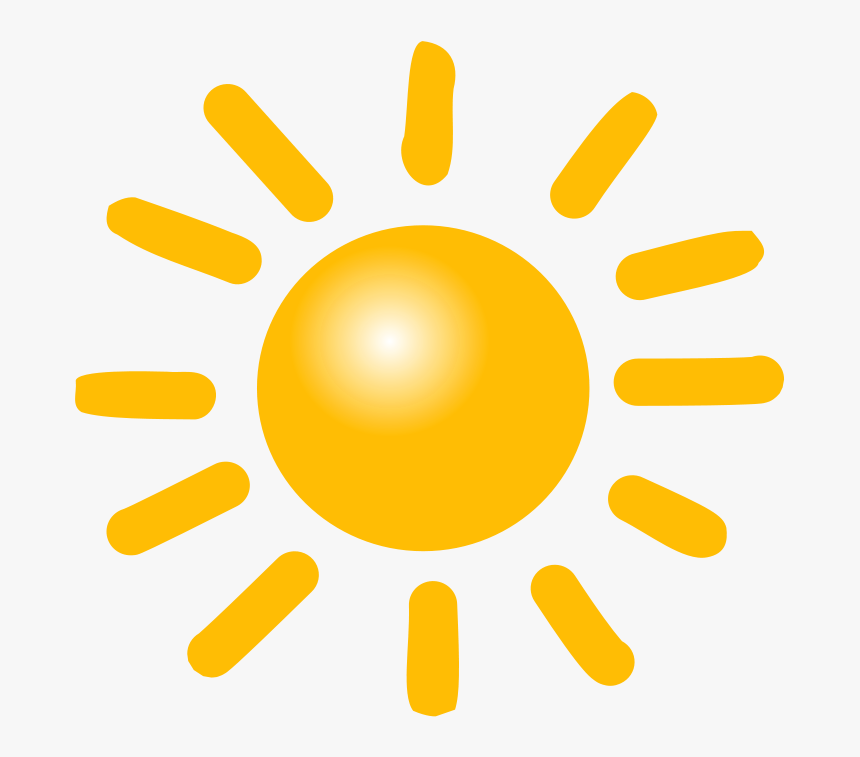 Clip Art Cartoon Sun, HD Png Download, Free Download