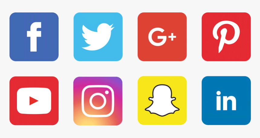 Social Media Channels - Social Media Apps Logos Png, Transparent Png, Free Download