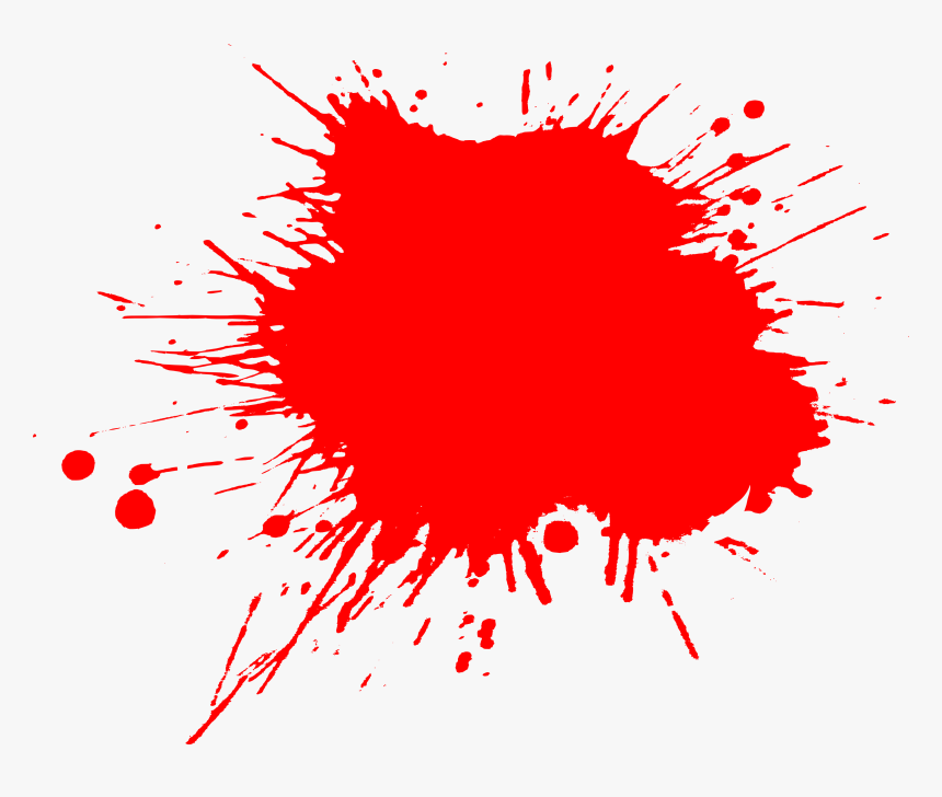 Red Paint Splatter Png, Transparent Png, Free Download