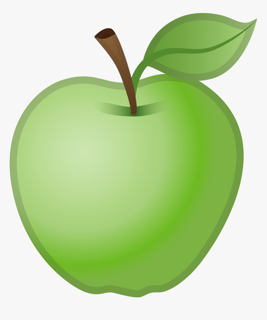 Green Apple Emoji, HD Png Download, Free Download