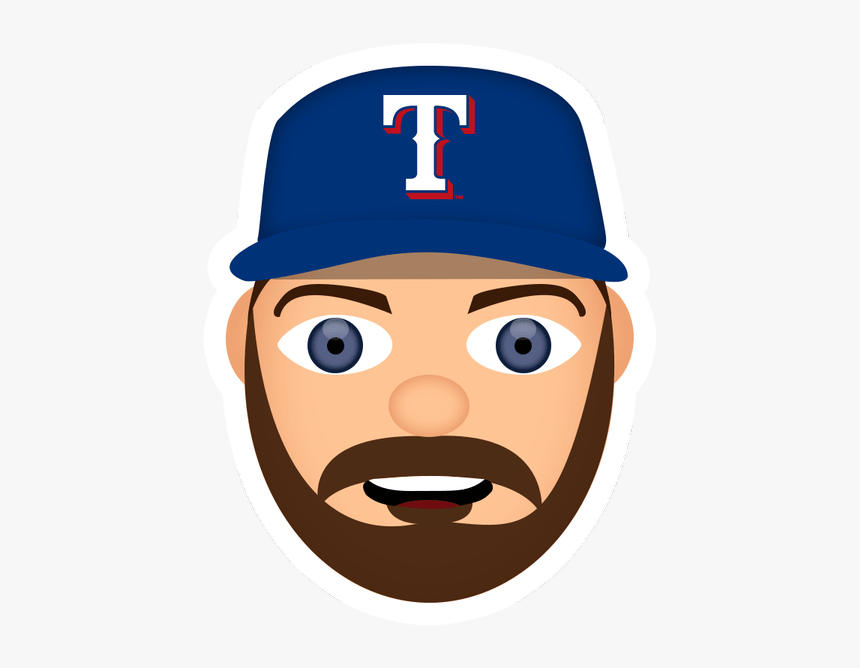 Texas Rangers Sticker Clip Arts - Chicago Cubs Emoji Heads, HD Png Download, Free Download