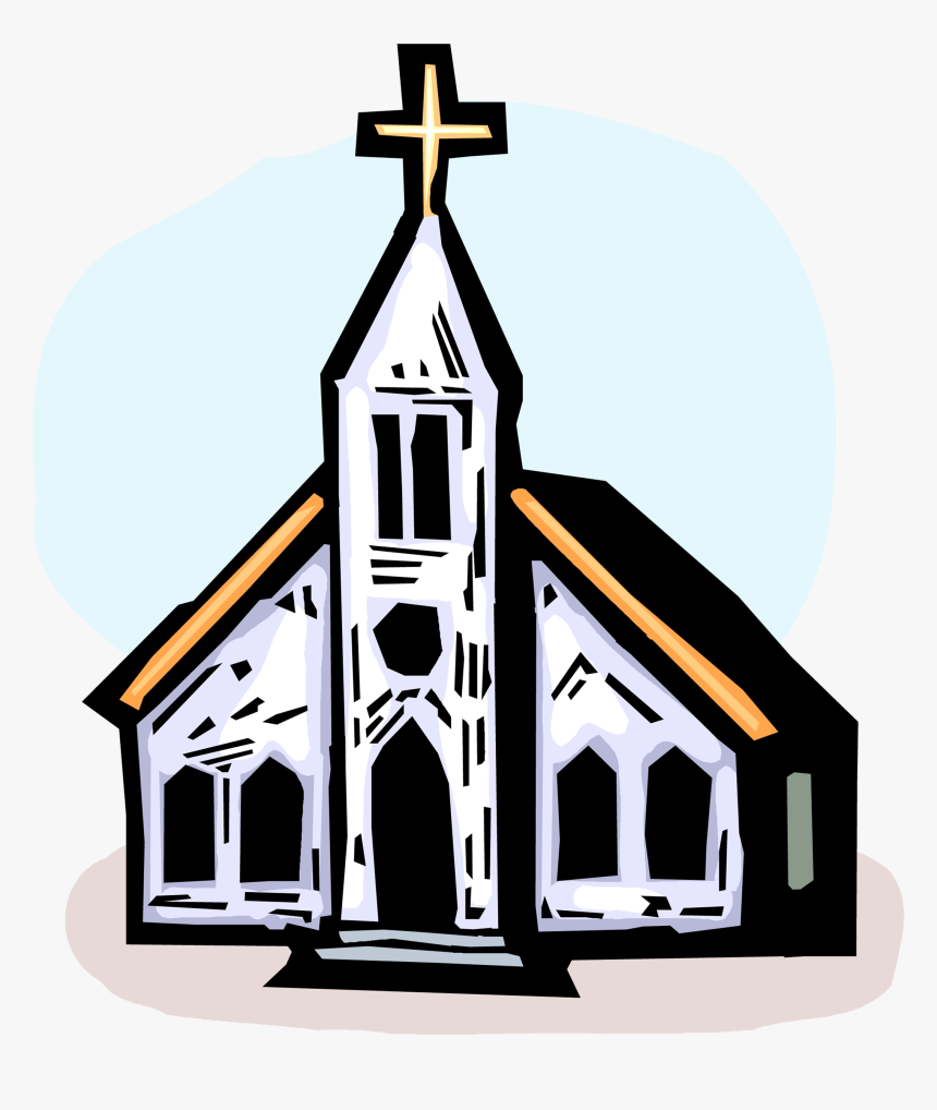 Synagogue Clipart - Church Building Clip Art, HD Png Download, Free Download