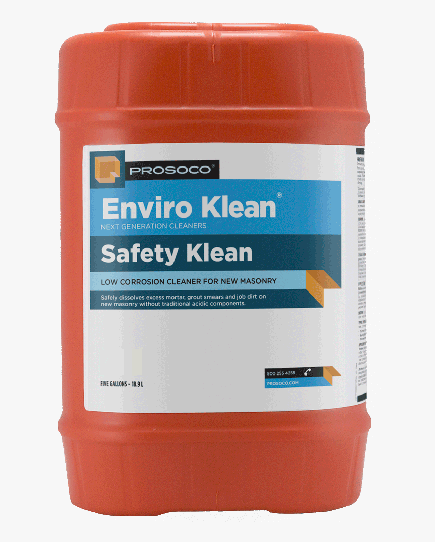 Safety Klean 5 Gal - Sure Klean 600 Acidic Cleaner, HD Png Download, Free Download