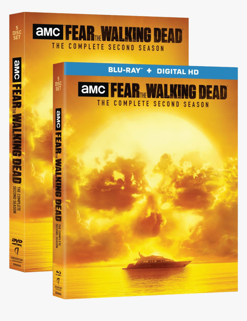 Fear The Walking Dead Season 2 Blu Ray, HD Png Download, Free Download