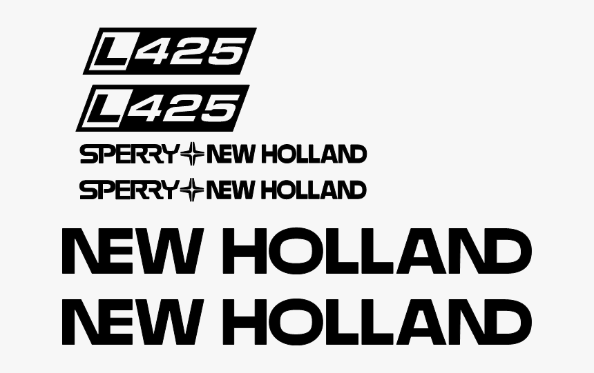 New Holland L425 Decal Set - New Holland, HD Png Download, Free Download