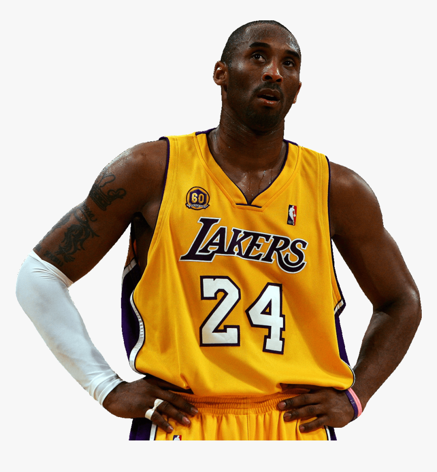 Kobe Bryant Looking Up - Kobe Bryant Png, Transparent Png, Free Download