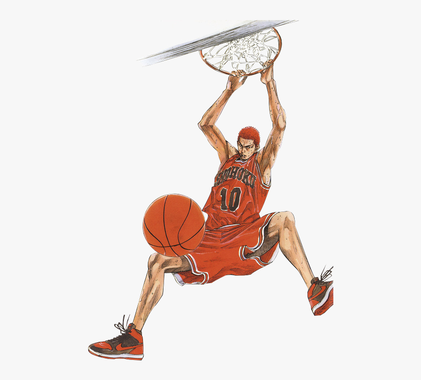 Pin By Isabel Sakata On Slam Dunk - Hanamichi Sakuragi Slam Dunk, HD Png Download, Free Download