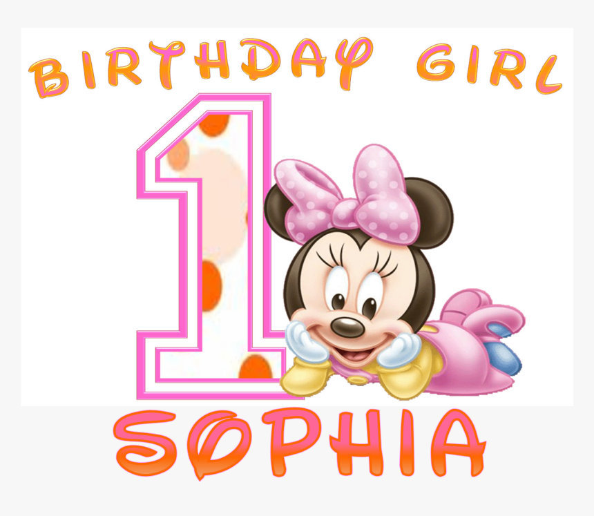 Transparent Happy Birthday - Minnie Mouse Bebe Png, Png Download, Free Download