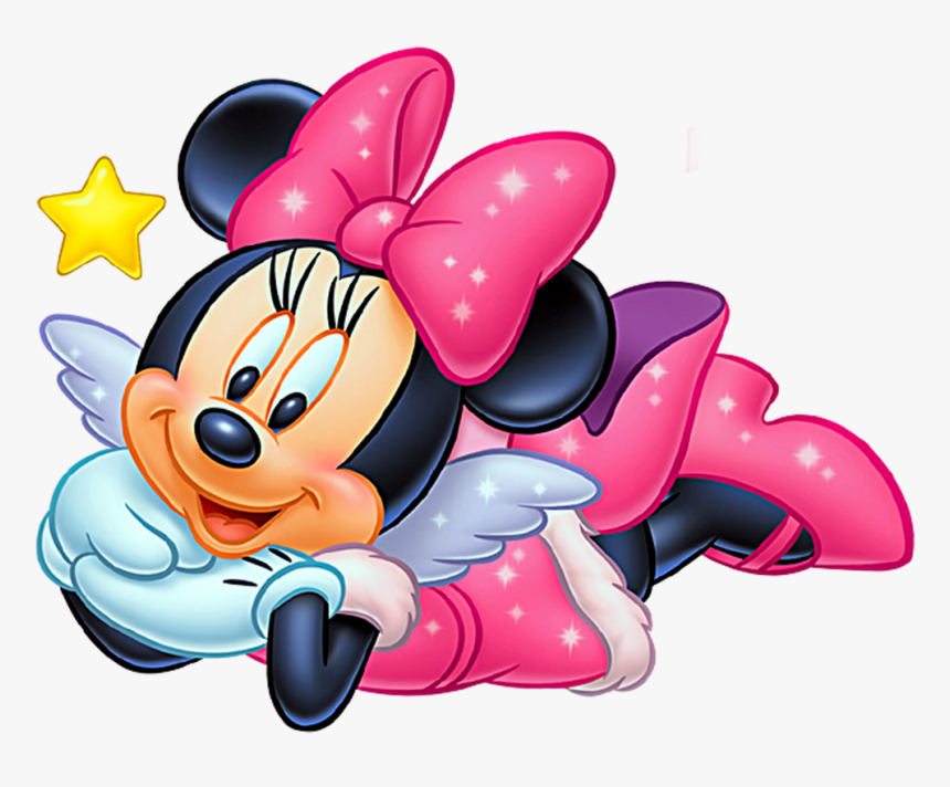 Minnie Mouse Png File - Minnie Mouse Acostada, Transparent Png, Free Download