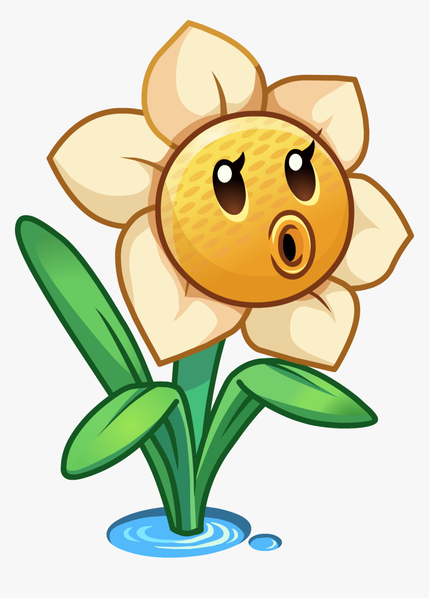 Daffodils Clipart Small Plant - Plants Vs Zombies 2 Online Plants, HD Png Download, Free Download