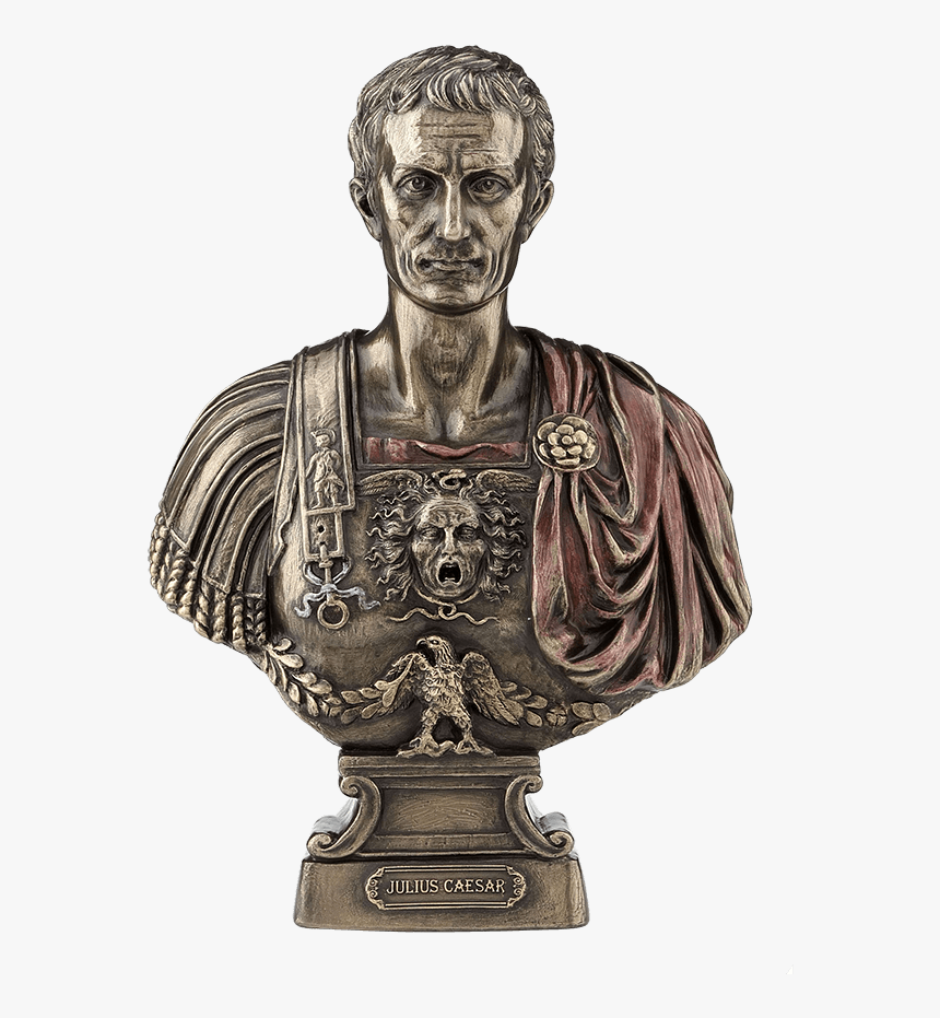 Julius Caesar Bust - Cast Statues Emperor, HD Png Download, Free Download