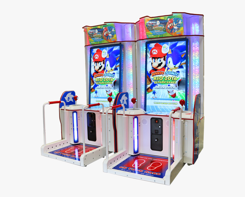 Mario & Sonic At The Rio 2016 Olympic Games™ Arcade - Mario And Sonic At The Olympic Games Arcade Machine, HD Png Download, Free Download