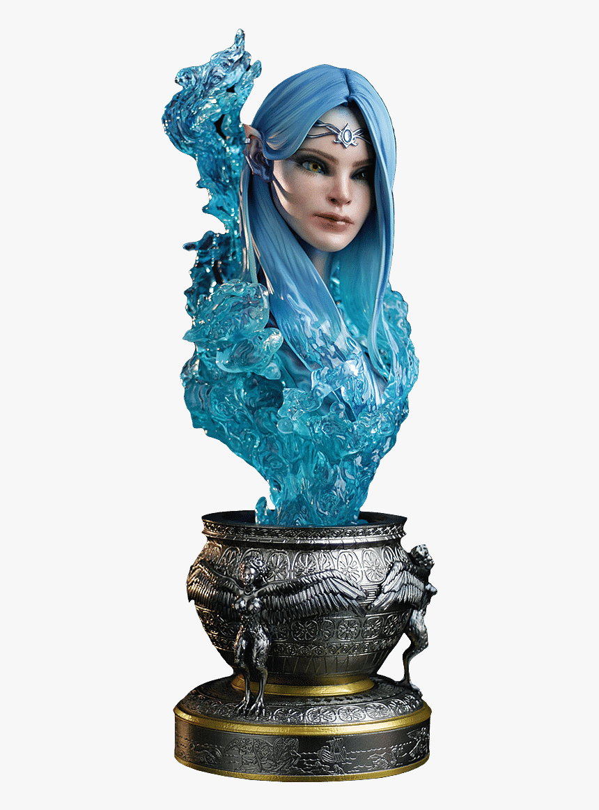 Hmo - Siren Bust - Bust Mythical, HD Png Download, Free Download