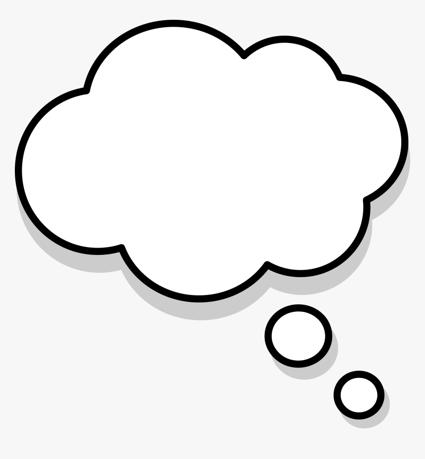 Comic Book Speech Bubble Png - Thought Bubble Vector, Transparent Png, Free Download