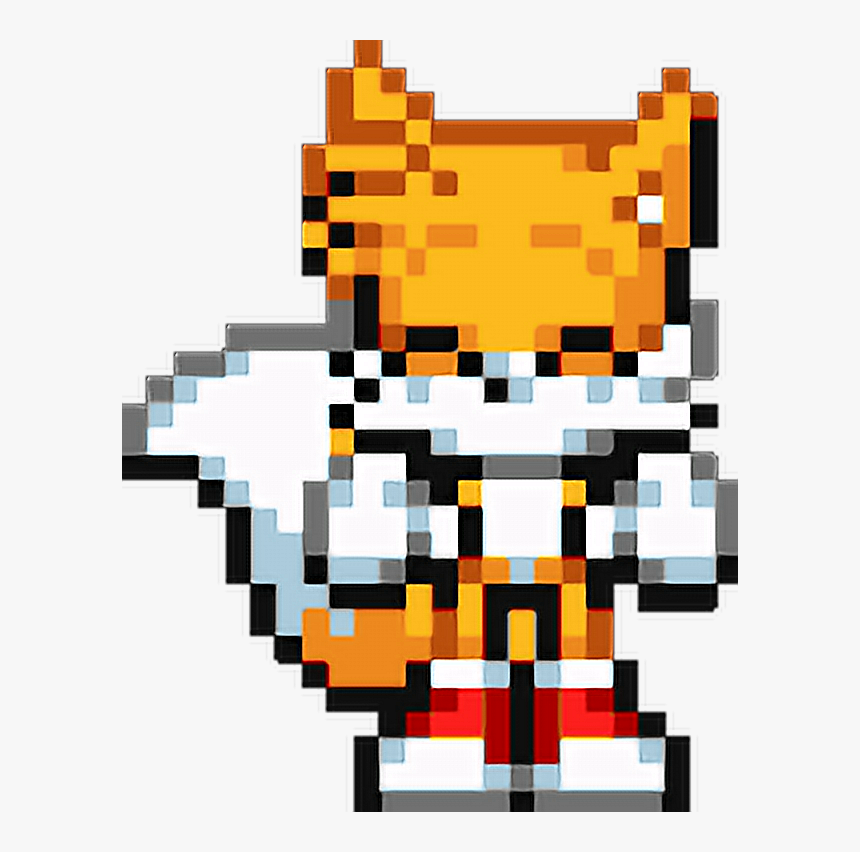 Transparent Tails Sprite Png - Cute Tails Pixel Art, Png Download, Free Download