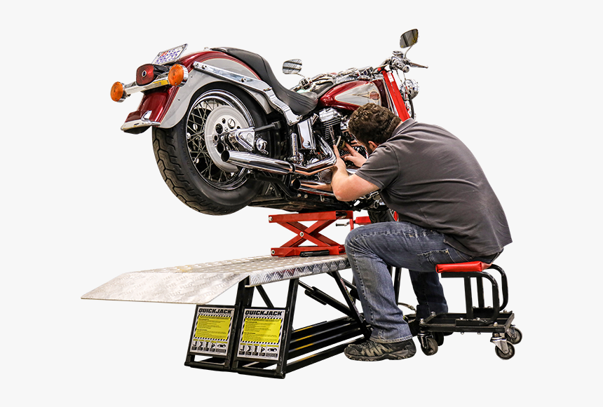 How To Lift The Front Wheel Of A Motorcycle - Best Motorcycle Jack For Harley, HD Png Download, Free Download