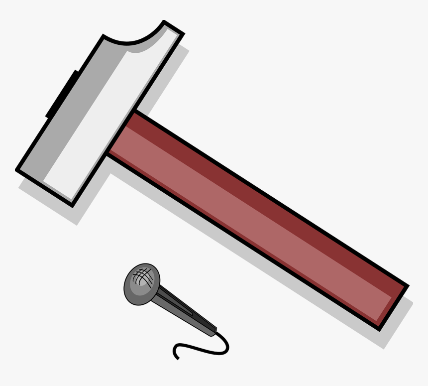 Hammer Nail Tool Free Picture - Hammer Clipart, HD Png Download, Free Download