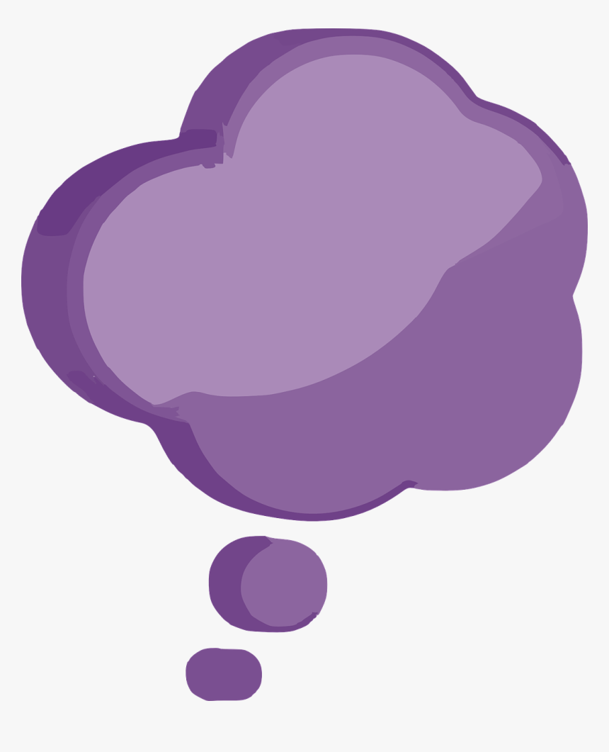 3d Thought Bubble Png, Transparent Png, Free Download