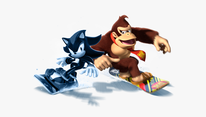 Dk Shadow - Mario And Sonic At The Olympic Games Sochi 2014, HD Png Download, Free Download