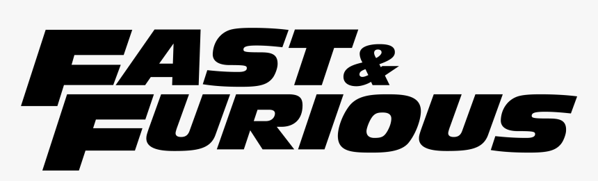 The Fast And The Furious - Fast And Furious Title, HD Png Download, Free Download