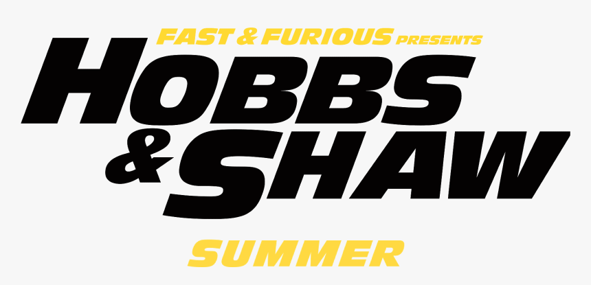 Fast & Furious Presents Hobbs & Shaw Logo, HD Png Download, Free Download