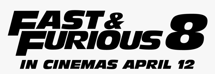 Fast And Furious 8 Png - Fast & Furious 8 Logo Png, Transparent Png, Free Download