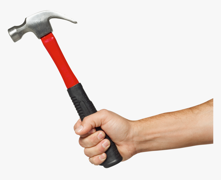 Hammer - Hand With Hammer Png, Transparent Png, Free Download