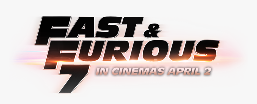 Fast And Furious 7 Logo Png, Transparent Png, Free Download