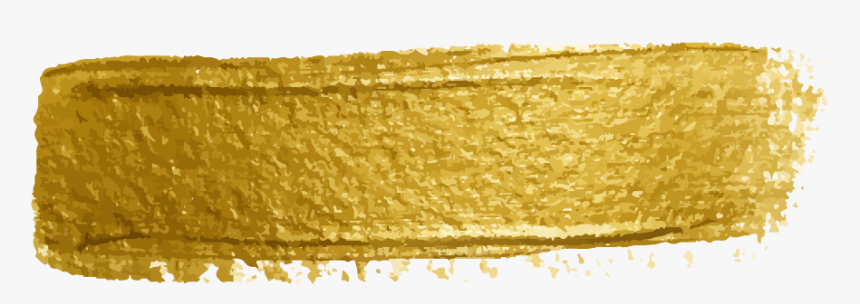 Gold Paint Brush Stroke, HD Png Download, Free Download