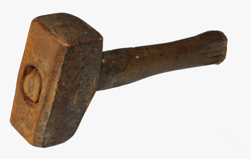 Hammer, Pound, Tool, Rust, Old, Hand, Hit, Mallet, - Pound Hammer, HD Png Download, Free Download