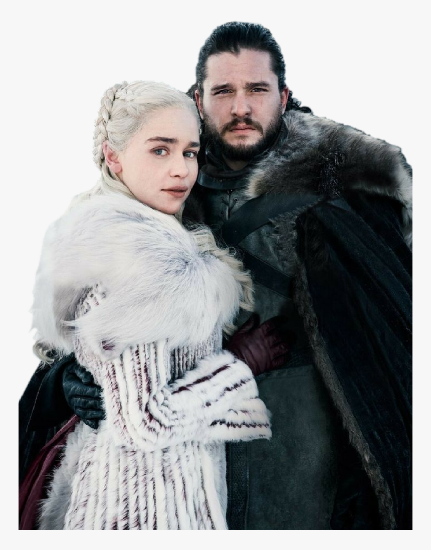 Daenerys Targaryen Png - Jon And Daenerys Season 8, Transparent Png, Free Download