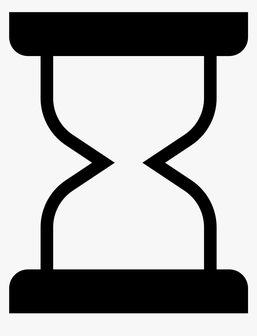 Hourglass Clipart Empty - Reloj De Arena Png, Transparent Png, Free Download