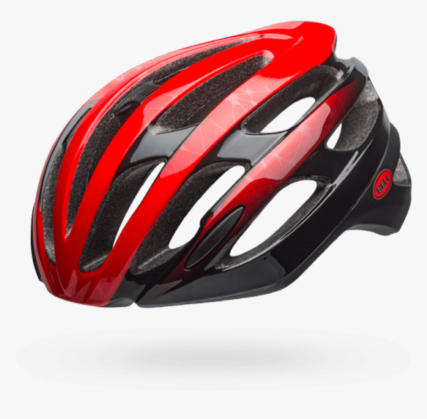 Bell Falcon Mips Road Helmet - Red And Black Road Bike Helmet, HD Png Download, Free Download