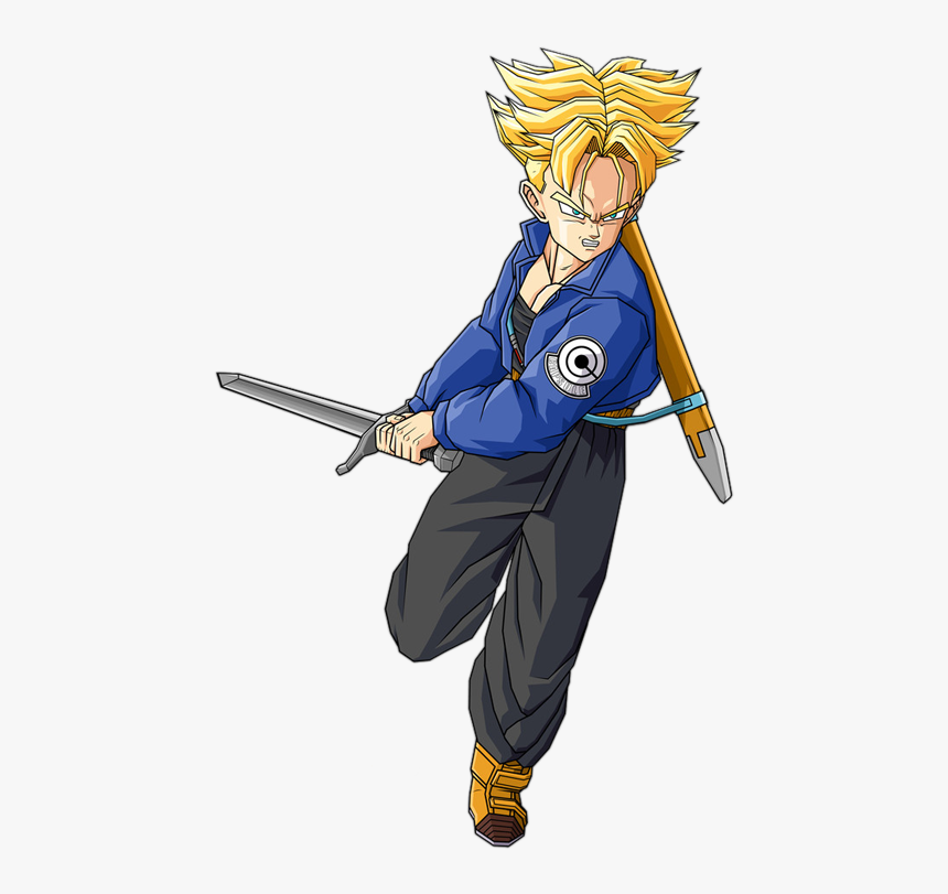Future Trunks Super Saiyan Png - Trunks Sword Super Saiyan, Transparent Png, Free Download
