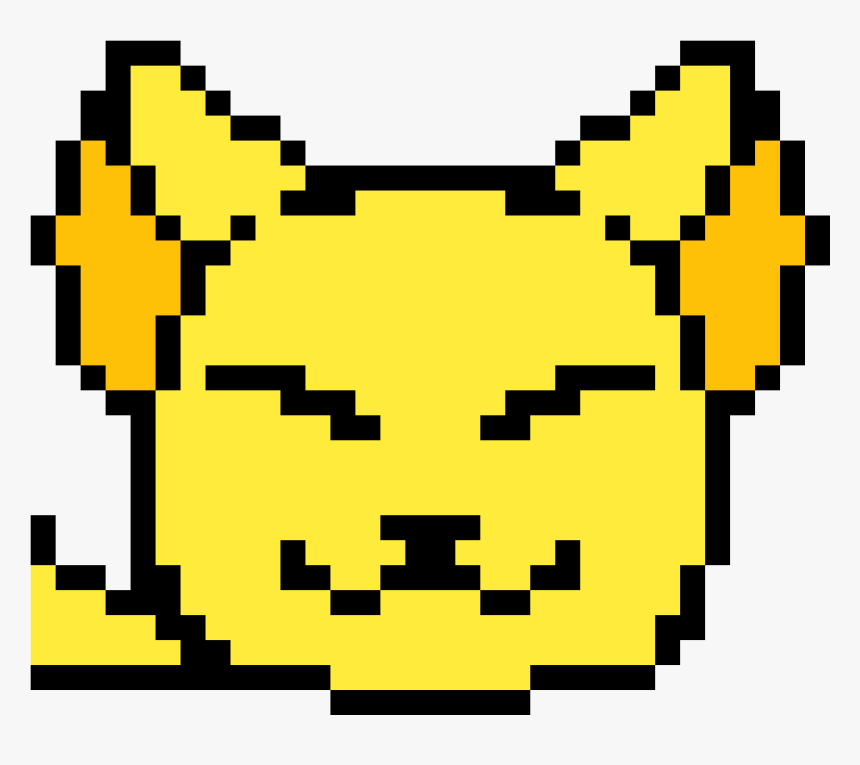 Pikachu Pixel Art, HD Png Download, Free Download