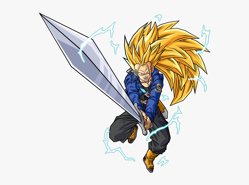 Future Trunks Ssj3 By Hsvhrt - Future Trunks Ssj5 Png, Transparent Png, Free Download