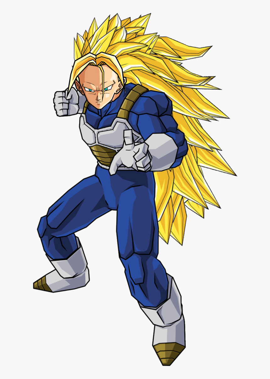 Futuretrunksssj 1-3 - Dragon Ball Vegeta Ssj3, HD Png Download, Free Download